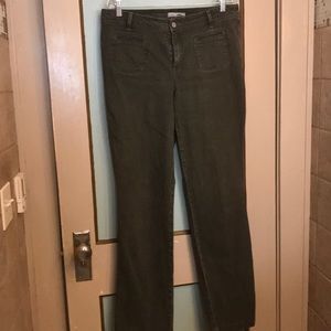 Chico’s 2 tall green jeans